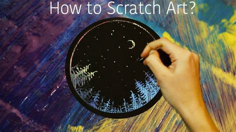 how to make scratch art and explore the intersection between visual arts and technology