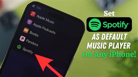 how to make spotify default music player on iphone and why do you think Spotify's dominance in the music streaming market is so strong?