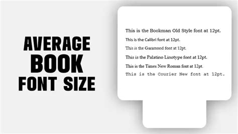 What Size Font Are Books Written In: A Multidimensional Discussion